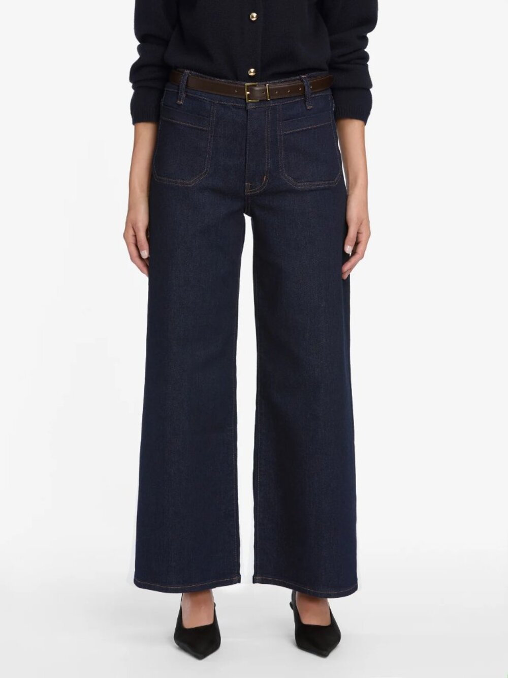 Frame Le Pixie Slim Palazzo Modern Pocket